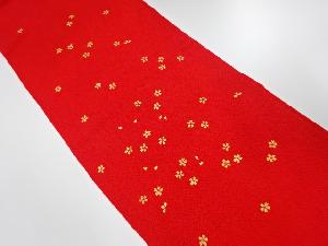 未使用品　正絹　縮緬地　帯揚げ